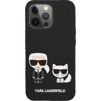 Pouzdro na mobilní telefon Karl Lagerfeld Karl and Choupette pro Apple iPhone 13 Pro
