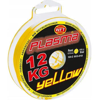 WFT Šňůra KG Plasma Round Žlutá 150 m - 0,14 mm 18 kg