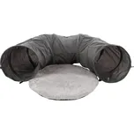 Tunel FLAMINGO Gotar s míčkem šedý 28x95cm