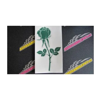 Samolepící dekorace SAMOLEPKA Růže 003 levá (10 - červená) NA AUTO, NÁLEPKA, FÓLIE, POLEP, TUNING, VLASTNÍ TEXT, TISK, AUTOSAMOLEPKY.cz, POLEPY, OBRÁZEK, LOGO, SAMOLEPKY