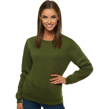 Dámská mikina Ozonee Dámská mikina Ciruela zelená M