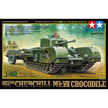 Plastikový model Churchill Mk.VII Crocodile (Tamiya 1:48)