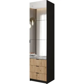 Šatní skříň Šatní skříň JAXON 50 se zrcadlem