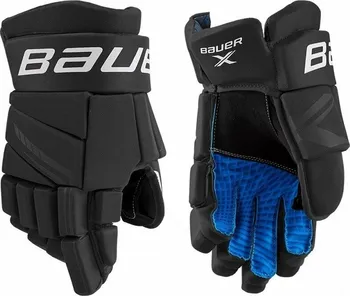 Hokejové rukavice Bauer S21 X INT hokejové rukavice černé/bílé 13