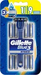 Gillette Blue3 Hybrid + 8 hlavic