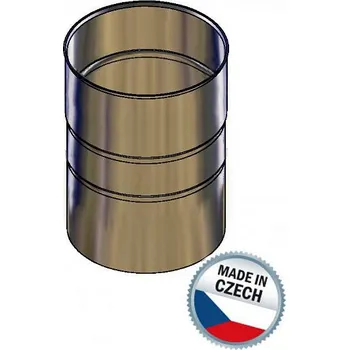 Komín Komínový díl spojka hrdlo - hrdlo Ø 160 mm