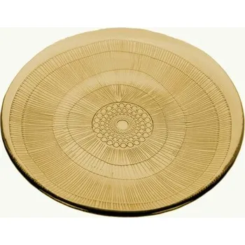 Mediterranea Lifestyle ECO Podnos z recyklovaného skla servírovací, pr. 32 cm, písková (DOPRODEJ)|Ego Dekor