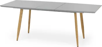 Jídelní stůl Halmar Ruten V-CH-RUTEN-ST-POPIEL šedý/dub medový