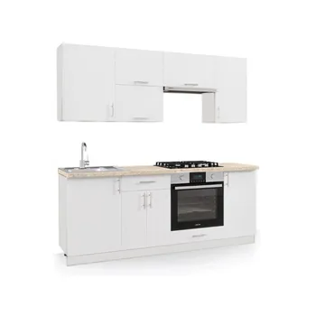 Kuchyňská linka Casarredo Felipe B 200/200 cm bílá