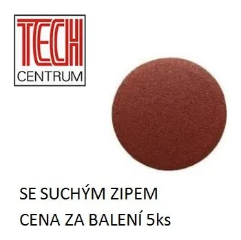 Brusný kotouč TECHCENTRUM Brusný výsek papír 375 na SZ pr.125mm zr.80 (5ks) CL243476