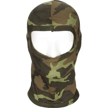 Kukla Kukla zásahová vz95 jedno-otvorová (Army a maskáčová kukla na hlavu nebo pod helmu. Kukla je vyrobena z kvalitní, měkké a velmi příjemné bavlny, což je velká výhoda hlavně v letních měsících, tenký úplet totiž umožňuje rychlé odpařování potu, čímž nedochá