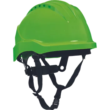 Pracovní přilba Cerva CURRO přilba ventilovaná HV zelená