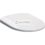 Geberit Selnova WC sedátko, duroplast, kovové klouby, upevnění zdola, bílé, 500.331.01.1