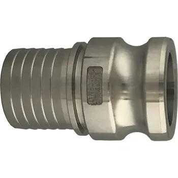 Zahradní hadice KAMLOK SS316 MALE TRN 2817 - vsuvka rychlospojky, zářezný hadicový trn 16bar, 32 mm, DN 32