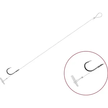 Rybářský háček Feederový návazec Delphin FLR Quickstop Velikost Háčku: 8, Délka: 8 cm, Počet ks v balení: 6 POSLEDNÍ KUSY SKLADEM ZA AKČNÍ CENU