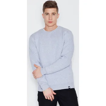 Pánská mikina Pánská mikina bez kapuce V005 VISENT Barva: Šedá, Velikost: 2XL