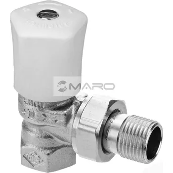 Ventil IMI Heimeier Ventil radiátorový Mikrotherm, rohový, s přednastavením 1/2", 0121-02.500