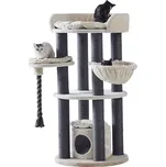 Nobby Arda škrabadlo patrové krémová s černými kmeny 138cm