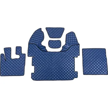 autokoberec Koberce kožené pro DAF 105XF od 2012 AUTOMAT, modrá barva