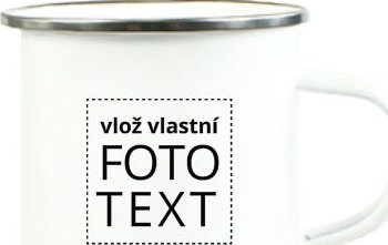 Plechový hrnek s vlastním potiskem