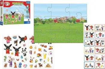 Puzzle Trefl Králíček Bing s přáteli 9 dílků