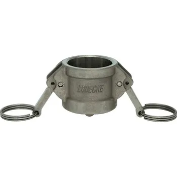 Zahradní hadice LÜDECKE KAMLOK SS ZÁSLEPKA DC- záslepka rychlospojky Dn 15 mm, PN 16 Bar (-40/+95°C)