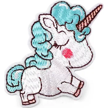 Nášivka Nažehlovačka jednorožec, barva 2 mint