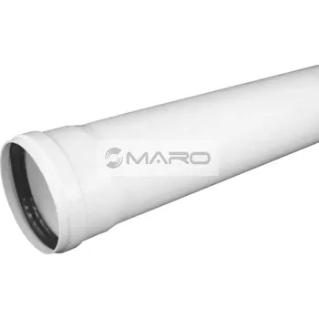 Kouřovod Regulus Trubka odkouření PP 80 x 250 mm, bílá, 9600