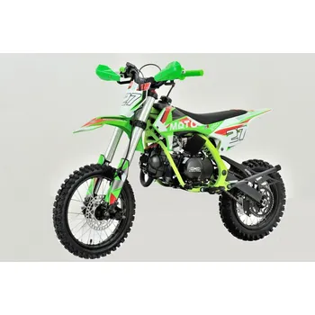 malá motorka Pitbike XB27 125cc 14/12 zelený