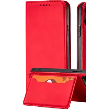 Pouzdro na mobilní telefon Sligo Pouzdro Smart Card pro iPhone 14 (6,1") červené