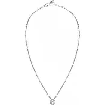 Náhrdelník La Petite Story Ocelový náhrdelník "6" s krystaly LPS10AQK06 + 2 měsíce na vrácení zboží