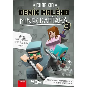 Deník malého Minecrafťáka 3 - Cube Kid (2022, brožovaná)