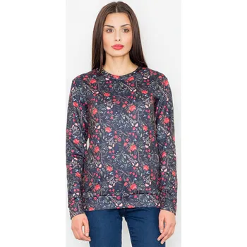 Dámská halenka Halenka s potiskem květů M541 Velikost: XL, Barva (Varianta): 59