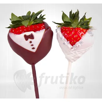 Svatební dekorace Ženich a nevěsta jahody