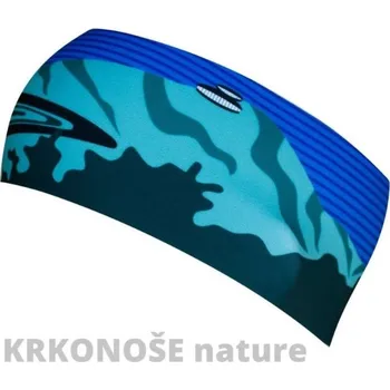 Sportovní čelenka Čelenka BJEŽ active WI00128_N - KRKONOŠE - nature, zateplená