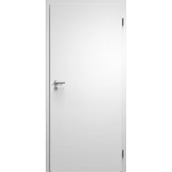 Interiérové dveře SAPELI ELEGANT KOMFORT M10 - CPL LAMINÁT - OTOČNÉ DVEŘE VČ. ZÁRUBNĚ - Bílá pór Průchozí šířka (cm): 90, Průchozí výška (cm): 197