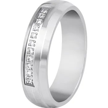 Prsten Beneto Dámský snubní prsten z oceli SPD03 57 mm + 2 měsíce na vrácení zboží