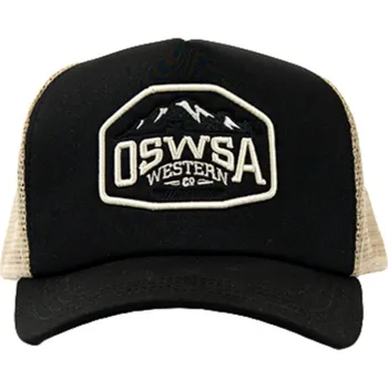 Kšiltovka OSWSA Pánská kšiltovka "MOUNTAIN" Barva: Černá, Velikost: UNI