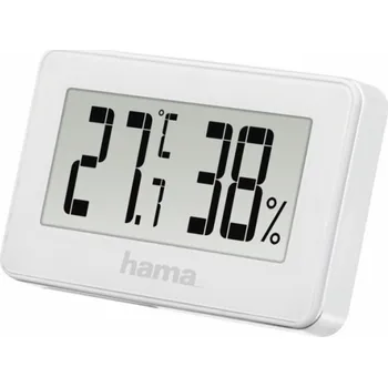 Meteostanice Hama 186363 Mini teploměr/vlhkoměr, bílý