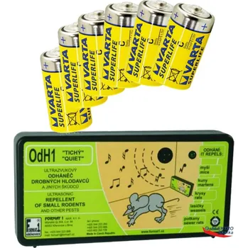 Odpuzovač zvířat Format 1 ODH1T plašič hlodavců s ultrazvukem + baterie
