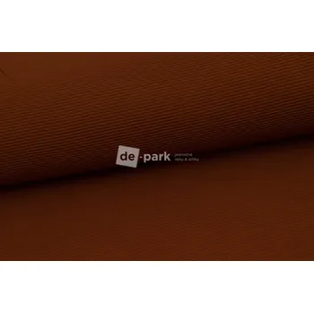 BABY KOLEKCE - STRIPE - žebrovaný úplet - kaštanová