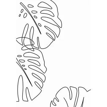 Plakát Plakát Veronika Boulová Monstera, 29 x 41 cm ID_1374455