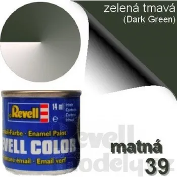 Modelářská barva 32139 - Zelená tmavá 14ml (Dark Green) 39