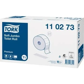 Toaletní papíry toaletní papír jemný 2-vrstvý Jumbo Tork 110273/T1/6 rolí