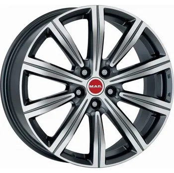 Disk Alu kola MAK birmingham gun metallic mirror 9x22" 5x112 ET48 66,6