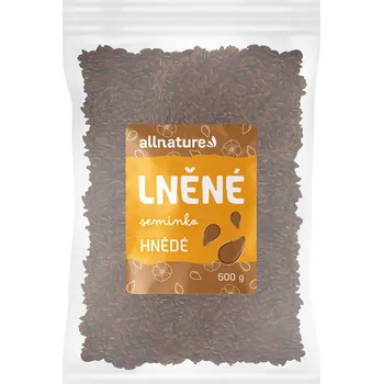 Allnature Lněné semínko hnědé