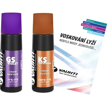 Lyžařský vosk VAUHTI Sada vosků Vauhti Liquid Grip