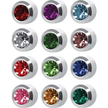 Piercing Náušnice pro piercing sada STUDEX M213W barevné sterilní velikost S
