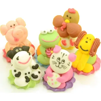 Jedlá dekorace na dort Cake Masters Veselá farma zvířátka na dort 6 ks