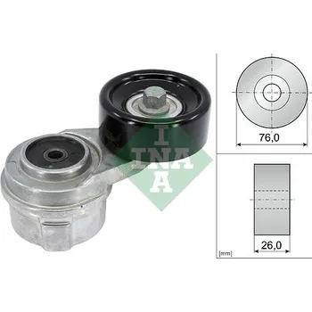 Napínák, žebrovaný klínový řemen Schaeffler INA 534 0417 10